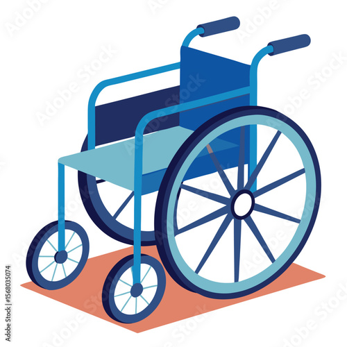 wheelchair vector illustration