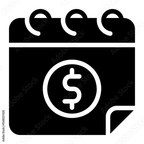 pay day glyph icon
