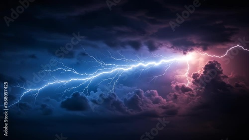 Wallpaper Mural Electrifying stormscapes: A dazzling display of nature's raw power in vibrant, vivid detail Torontodigital.ca