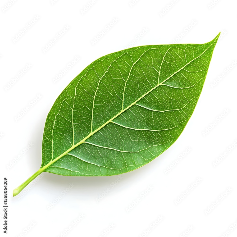 Obraz premium green leaf isolated