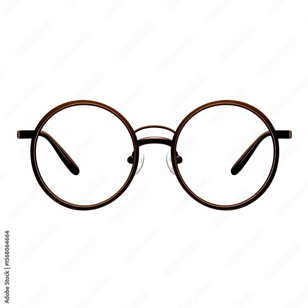 Fototapeta premium glasses isolated on white