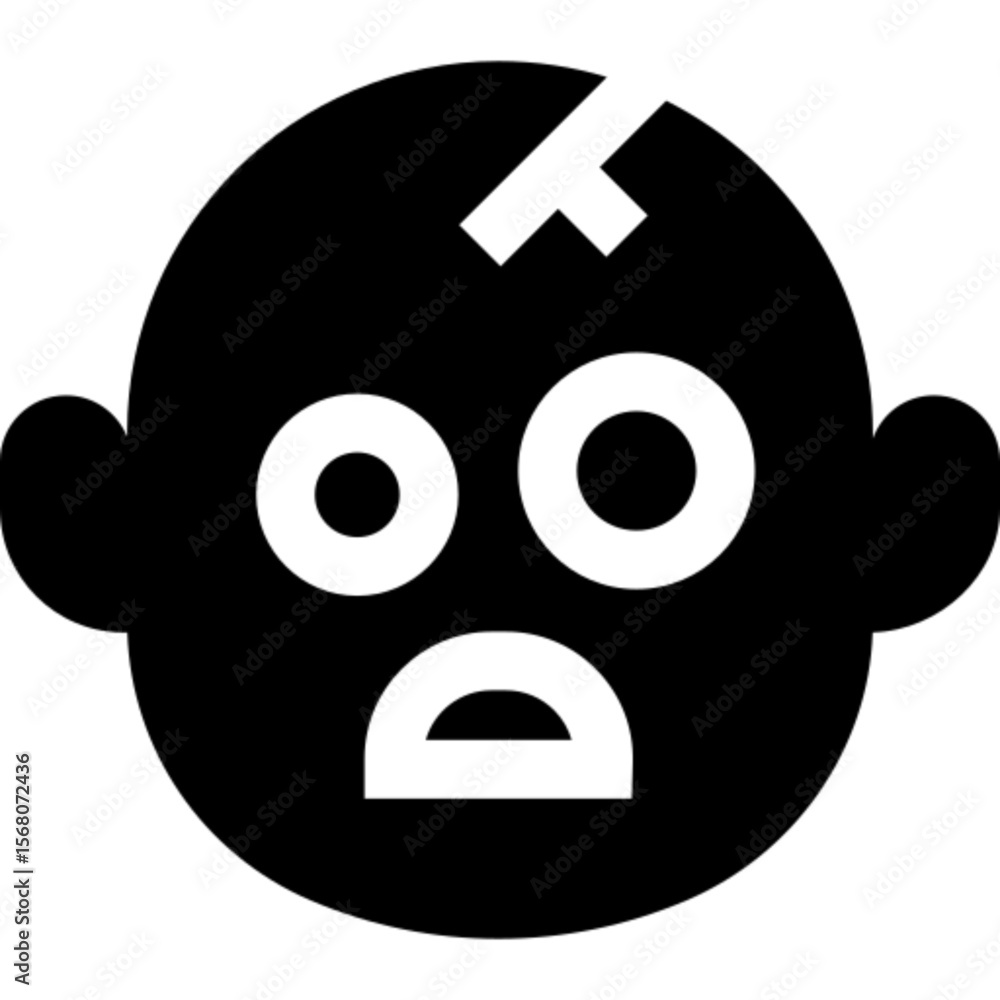 Obraz premium Undead Zombie Icon