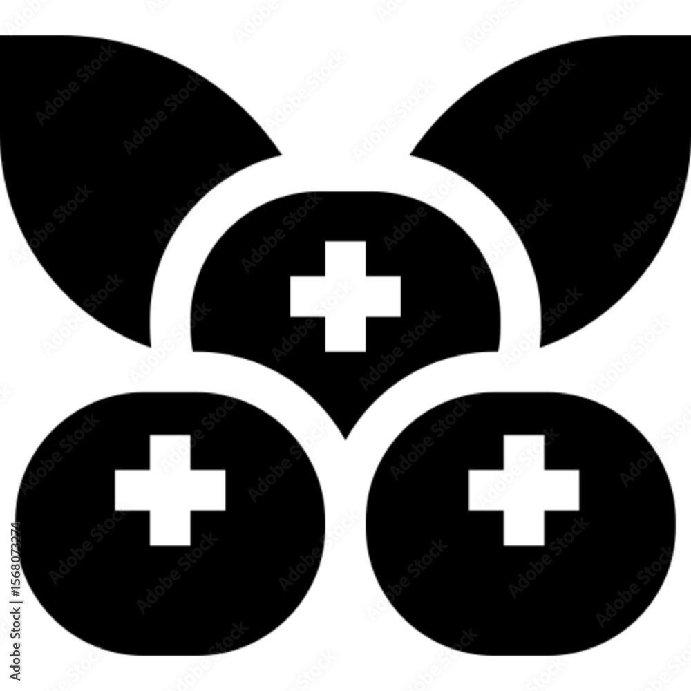 Obraz premium Mixed Berry Icon