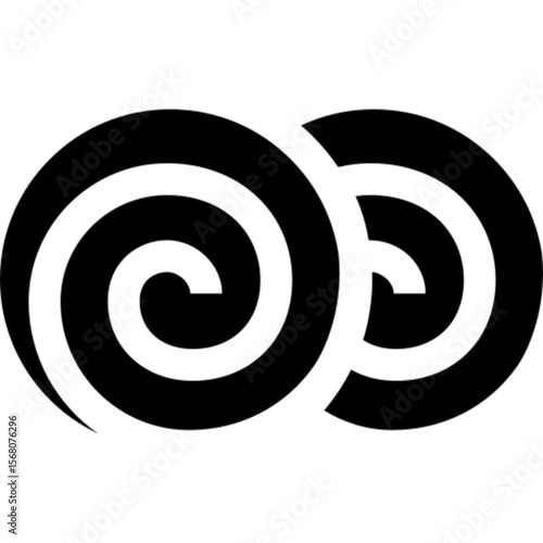 Outline icon of a pastry with layered dough, representing baked goods, desserts, and bakery items. Ideal for patisserie branding, food apps, cafe menus, and culinary content.

