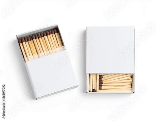 Matchboxes with matches inside