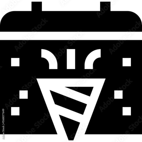 Outline icon of a Mardi Gras mask, symbolizing the vibrant celebration known for parades, costumes, and festive traditions. Ideal for party flyers, cultural content, seasonal promotions, and carnival-