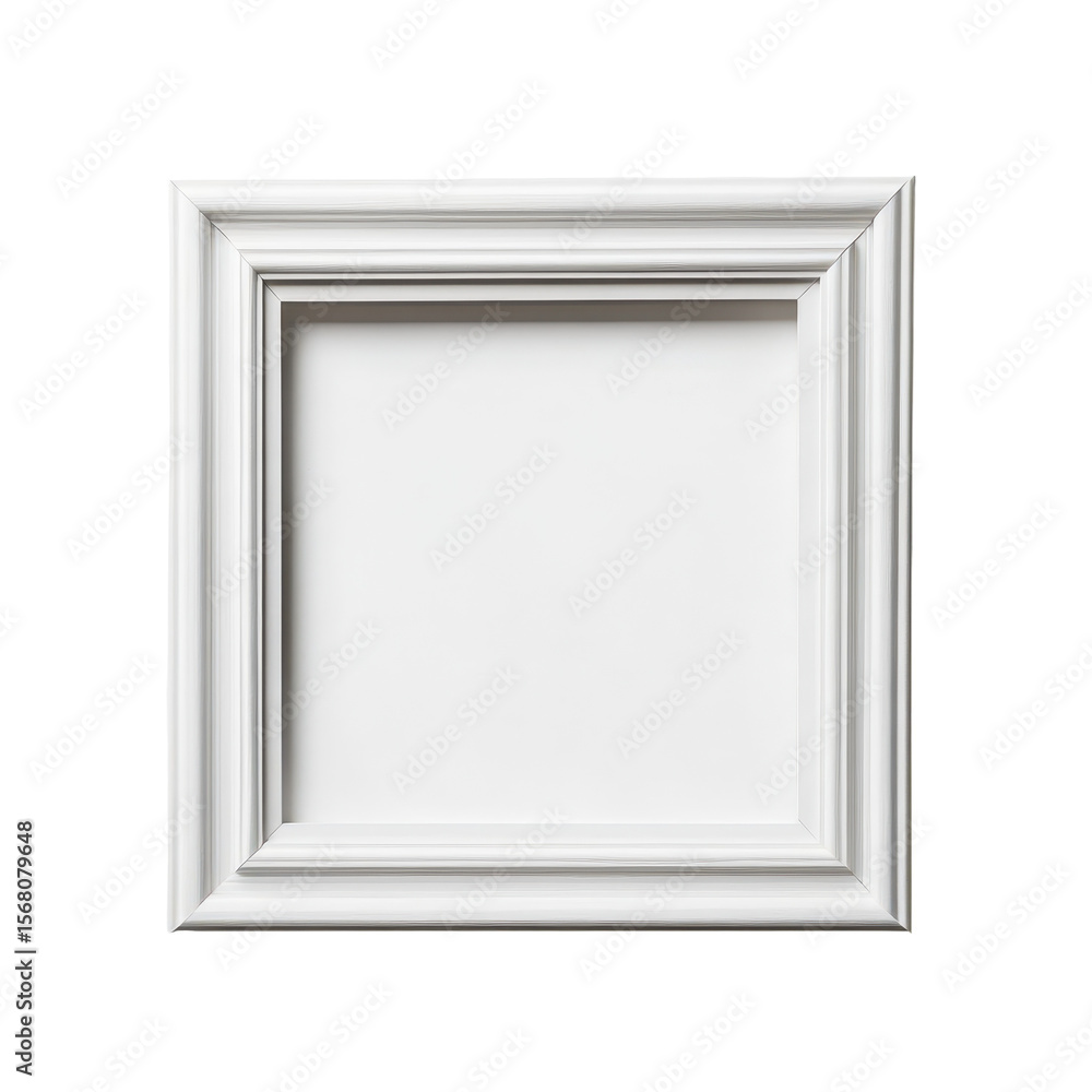 modern minimalist simple white picture frame, Simple white picture frame featuring a modern minimalist style, isolated on transparent background modern minimalist simple white picture frame, Simple white picture frame featuring a modern minimalist style, isolated on transparent background