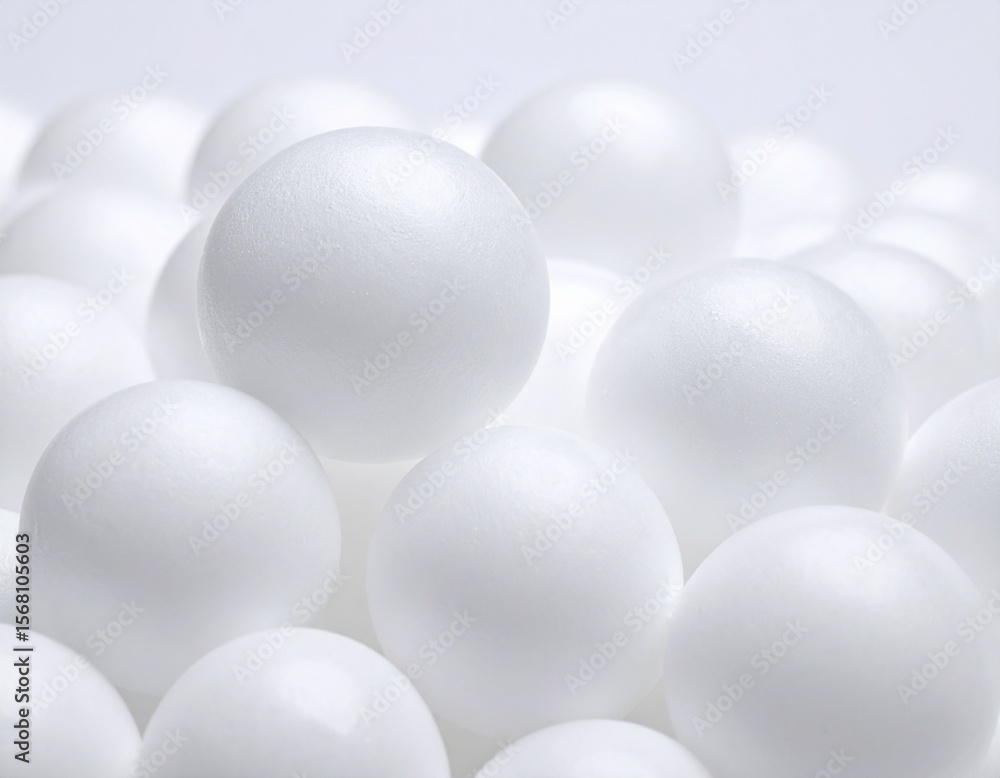 Polystyrene Balls Texture Background Polystyrene Balls Texture Background