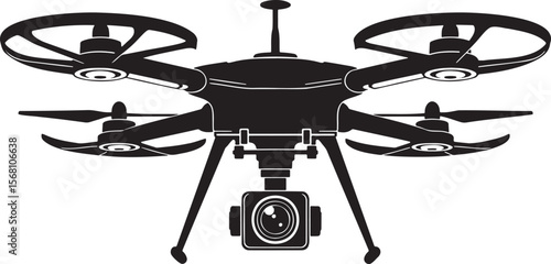 Drone Camera Silhouette