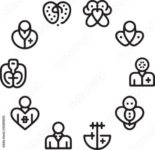 Hospital and medical health care First Aid Kit icon silhouette vector illustration