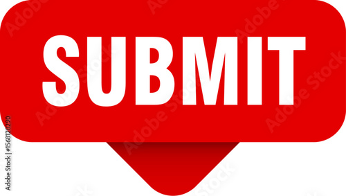 submit sticker. submit sign on transparent background