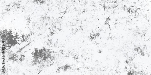 Grunge black and white crack paper texture design. Grunge surface wall cracks brushed plaster wall. Abstract seamless vector gray concrete texture. Gray distressed grunge texture or panorama wall art.