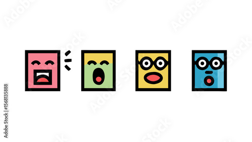 Wallpaper Mural cartoon face Torontodigital.ca