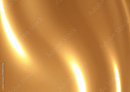 金色の光が流れる高級感ある背景