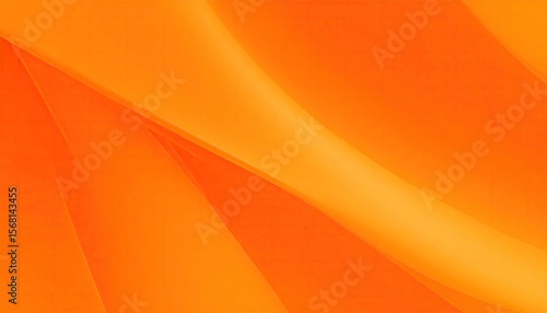 Orange abstract curves