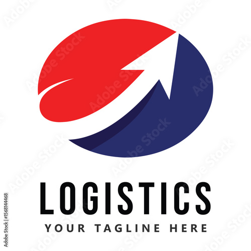 Transport logistic logo of express arrow moving forward for courier delivery or post mail shipping service vector isolated icon template Free Download Transport logistic logo of express arrow moving forward for courier delivery or post mail shipping service vector isolated icon template - GFXLoad