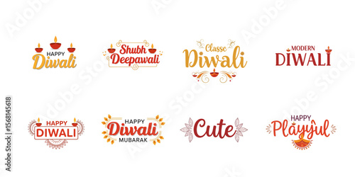 diwali Day Calligraphy – Handwritten Typography Design