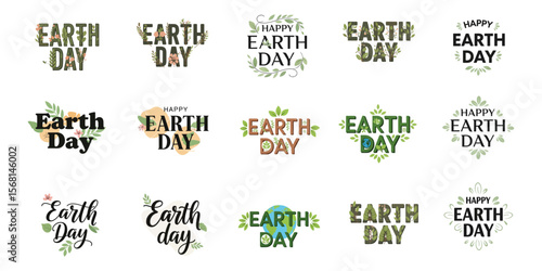 earth Day Calligraphy – Handwritten Typography Design