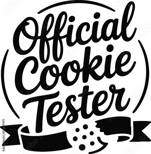 Official Cookie Tester SVG T shirt

