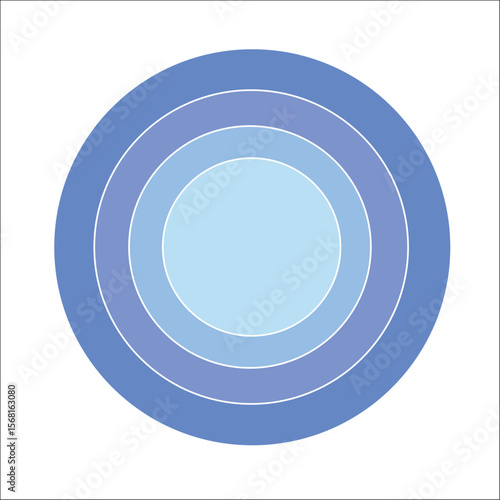 CÍRCULO ESFERA DEGRADÉ PANTONE VECTOR SOL