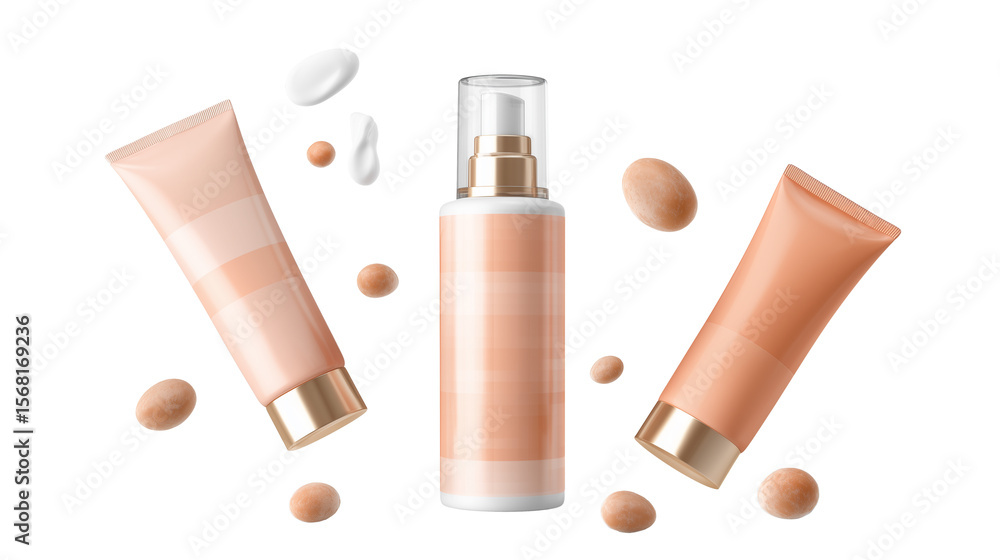 Obraz premium Skincare Packaging