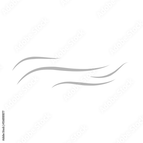 Swirl wind wave illustration 