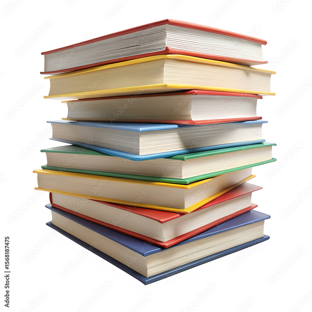 Stack of Textbooks PNG - Isolated on Transparent Background Stack of Textbooks PNG - Isolated on Transparent Background