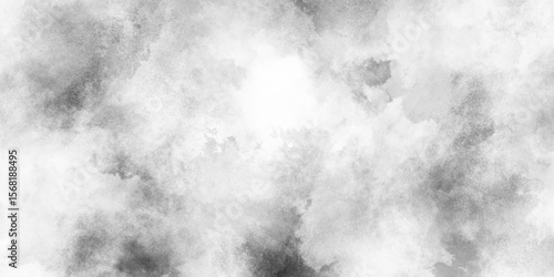 Abstract dark gray smoke cloud texture with gray vintage marbled distressed, Monochrome smeared gray aquarelle painted paper textured canvas for design.