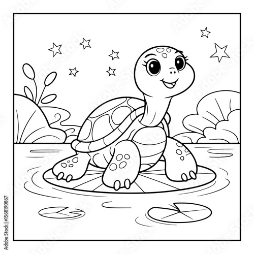 coloring book for kids with animals