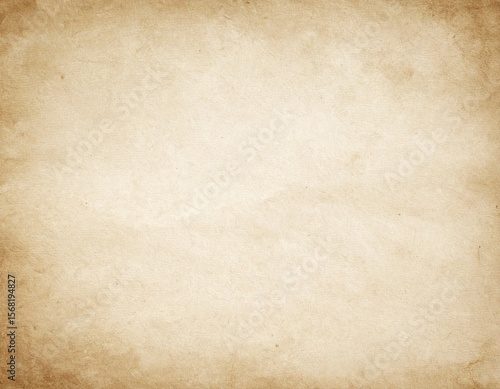 Aged Paper Texture Vintage Background with Grunge and Worn Effect