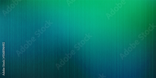 Green turquoise teal blue abstract texture background. Color gradient. Colorful matte background with space for design. Toned canvas fabric. Web banner. Wide. Long. Panoramic. Website.