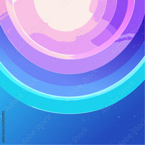 abstract background with colorful circles