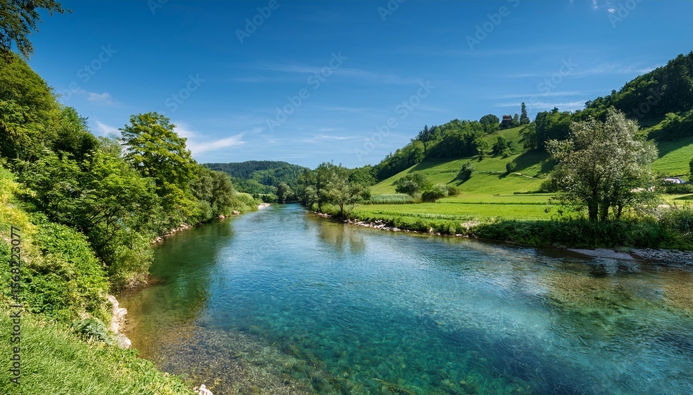discover the stunning areuse river in neuenburger jura with lush hills and tranquil clear waters discover the stunning areuse river in neuenburger jura with lush hills and tranquil clear waters