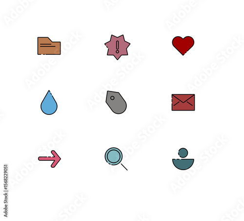 daily use necessary icons