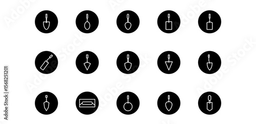 wall spoon icon pack illustration