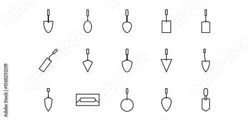wall spoon icon pack illustration
