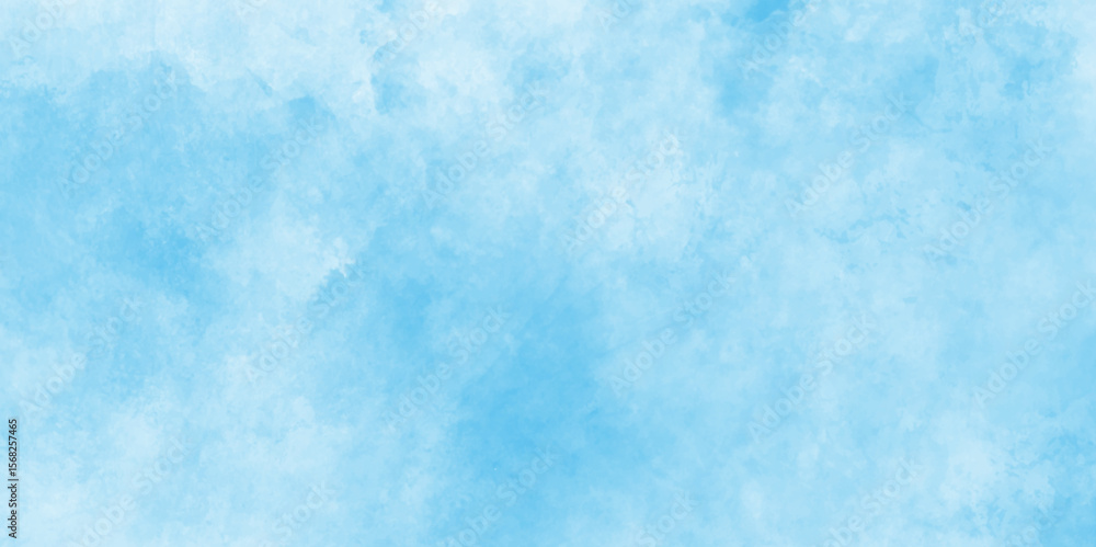 Obraz premium abstract icy winter background cracked grunge texture, invitation watercolor background or wallpaper, Paper texture suitable for watercolor art with copy space image, blue azure turquoise watercolor.
