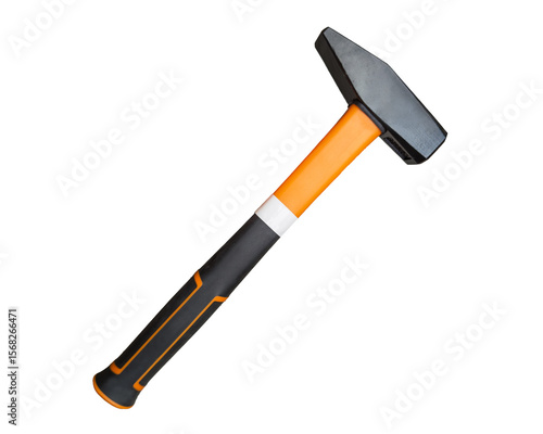 Obraz na plátně Heavy duty sledge hammer with black handle