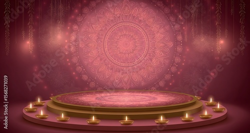 podium background