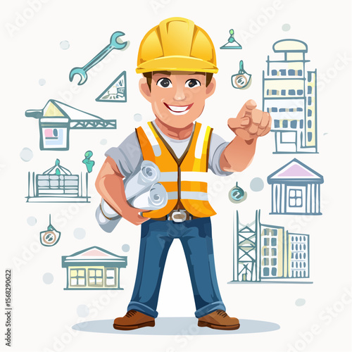 A visually engaging 3D cartoon figure illustrated with stunning precision, cheerful tones, and dynamic posing – excellent for children’s education, branding, and content creation
