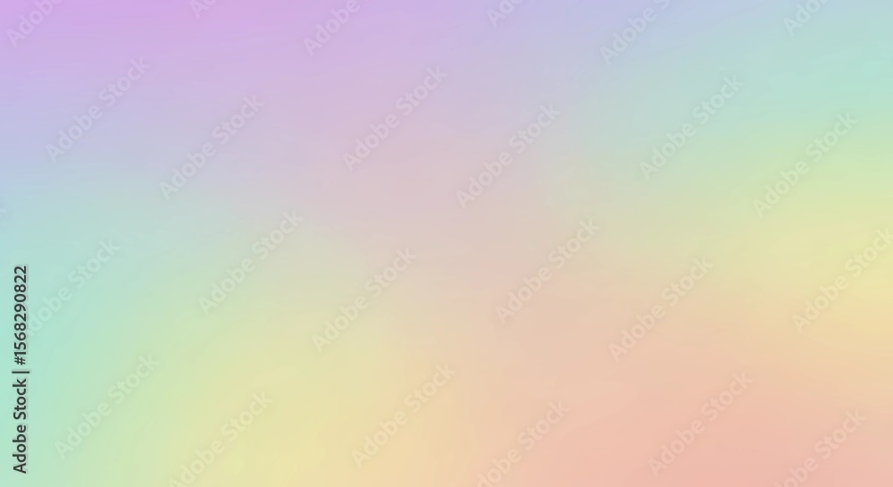 Obraz premium Soft pastel gradient background with smooth color blend