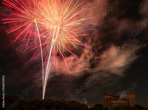 Montichiari, Brescia, Lombardia, Italia, notte bianca, 
