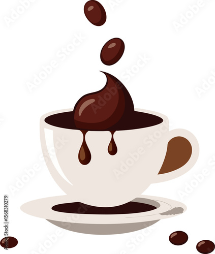 The Delightful Dance of Coffee Beans A Visual Symphony of Aroma and Flavor