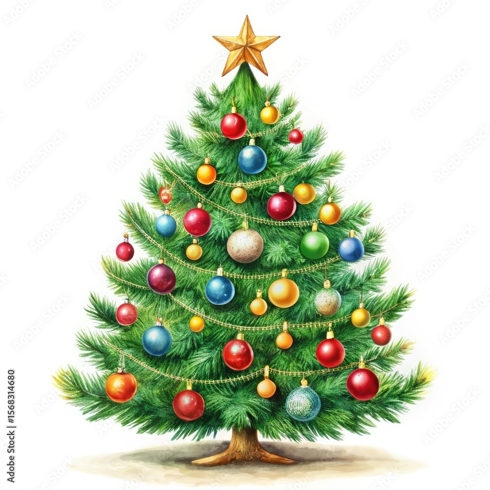 decorated christmas tree decorated christmas tree
