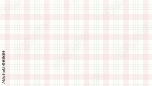 Geometric pink and blue plaid print in pastel tones, vector background