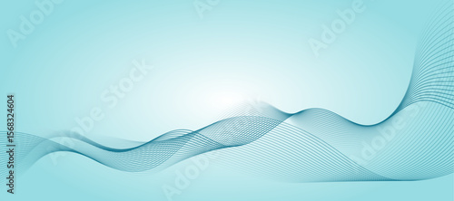 Gradient blue abstract background. blue white mess gradient. sky color.