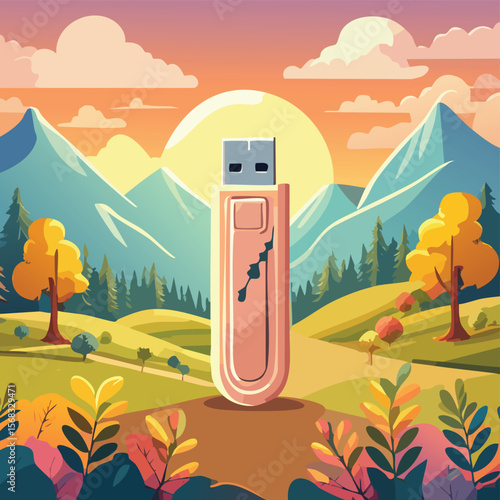 usb icon. vector symbol on transparent background.datum, connection, computer, illustration, technology, wire, cable, design, equipment, sign, symbol, vector, black and white, clip art, clipping path,