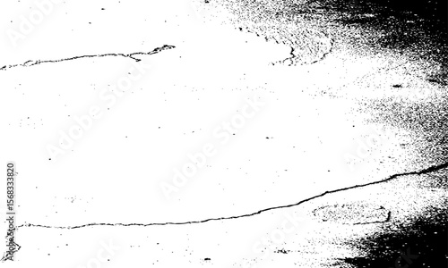 Grainy grunge photo filter background. Black particles, fibers and flecks wallpaper. Vintage rough dirt dotted overlay. Vector sandy gritty template.