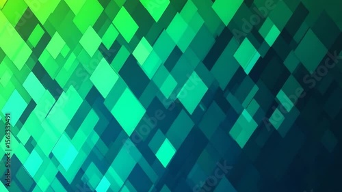 Abstract Geometric Gradient Background with Dynamic Shifting Rhombus Shapes