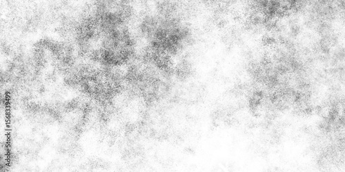 White background with a grey and black pattern, abstract black dust overlay texture, grunge wall texture  with distressed overlay on aged concrete,  dirt overlay or screen effect use for black grunge.